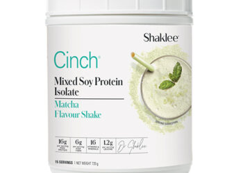 Cinch® Mixed Soy Protein Isolate Matcha Flavour Shake – DN RM168